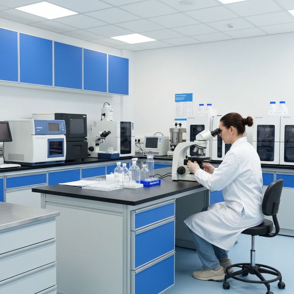 Quality control laboratory testing